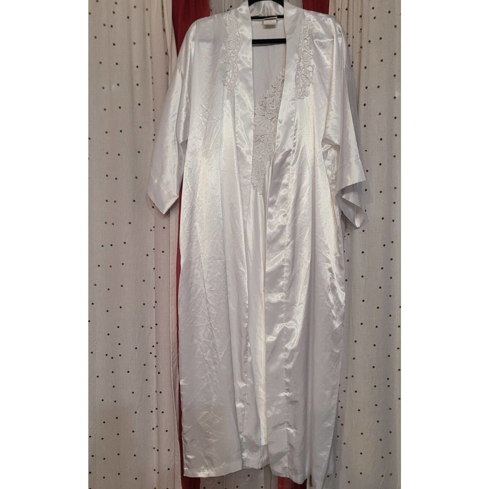 Intimo Amore Lingerie Gown & Robe Long 2 pc Set Size Medium